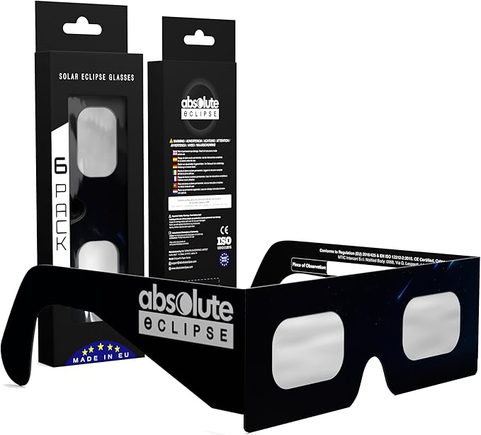 Gafas para eclipse solar de España en 2026
